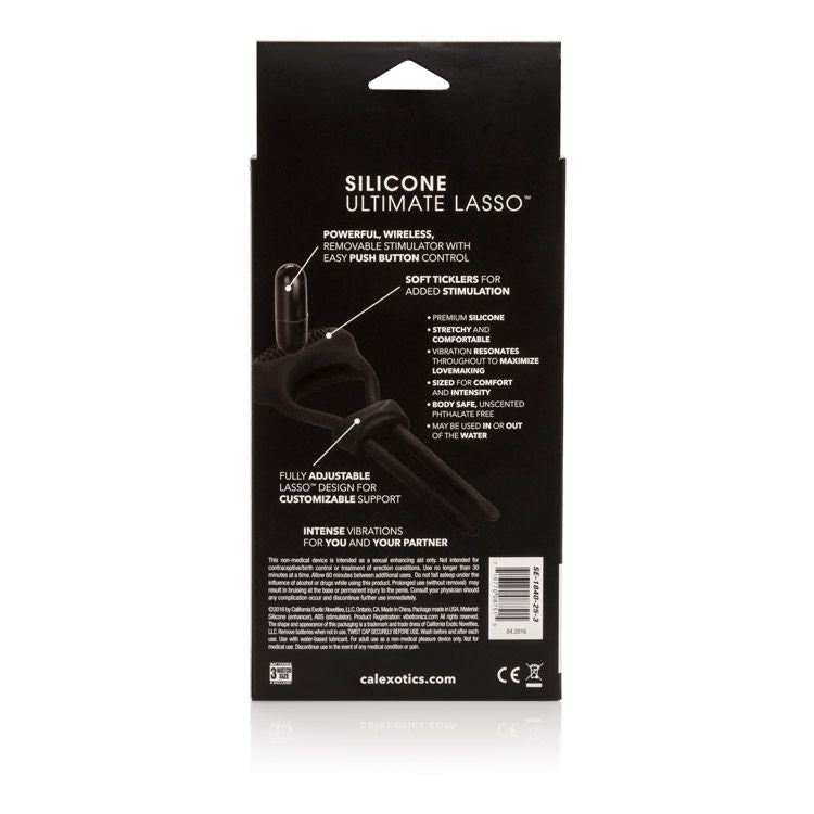 Silicone Ultimate Lasso Cock Rings