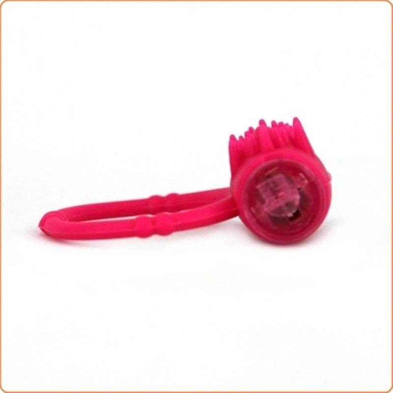 Silicone Vibrating Cock Ring Ball and Cock Toys