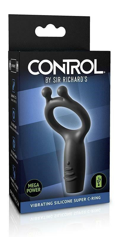 Sir Richards Vibrating Silicone Super C Ring Ball and Cock Toys