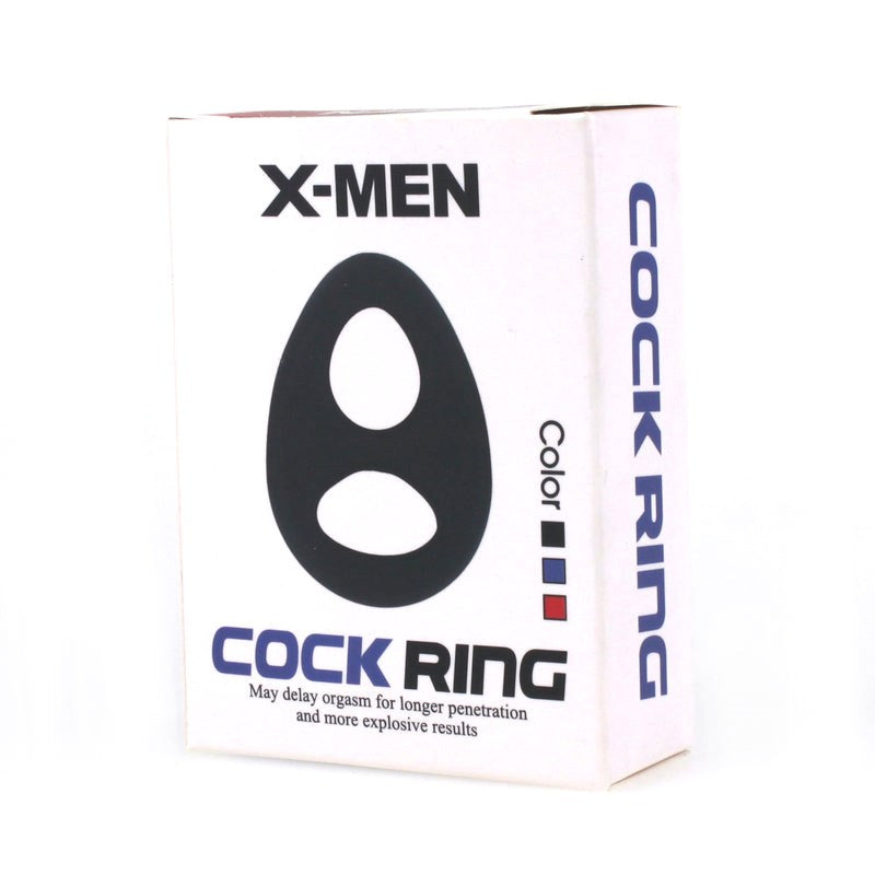 Soft Silicone Double Hole Cock Ring Cock Rings