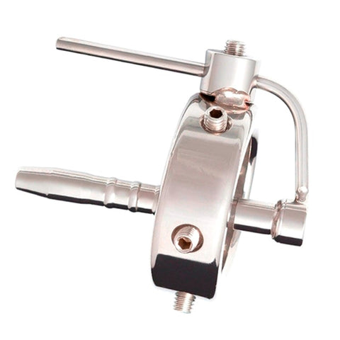 Spike Glans Ring with Penis Plug - Cock Plugs and Penis Sounds