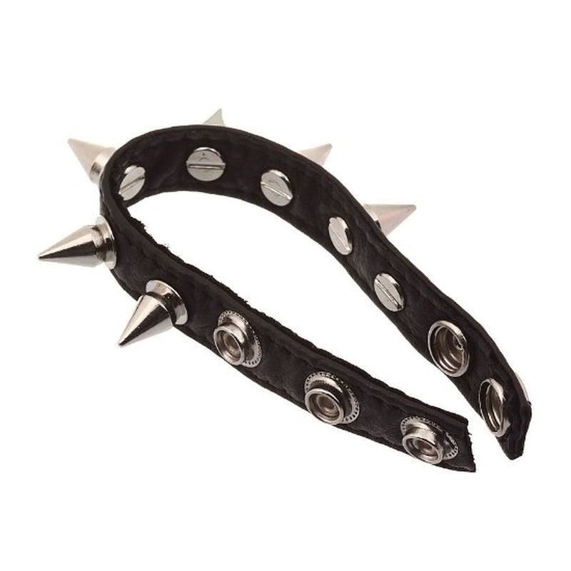 Spiked Leather Cockring Cock Rings