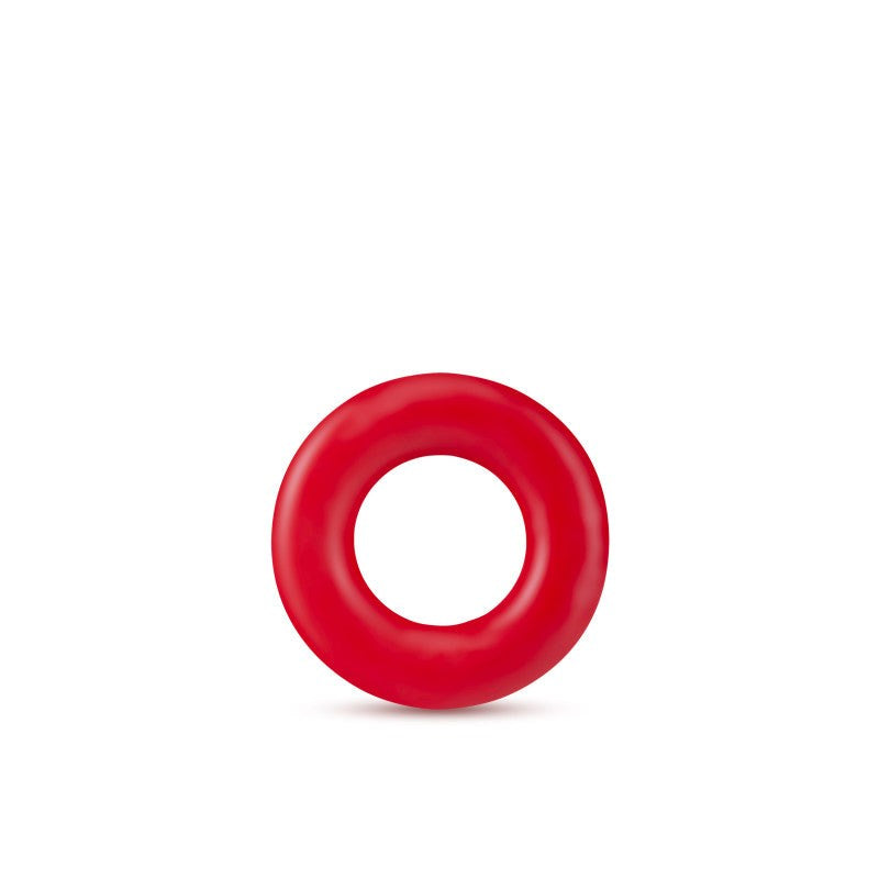 Stay Hard Donut Rings - Red Set Of 2 Cock Ring Sets