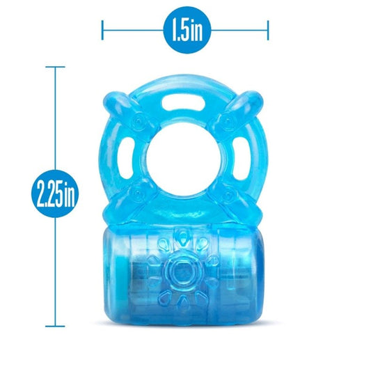 Stay Hard Rechargeable 5 Function Cock Ring - Vibrating Cock Rings