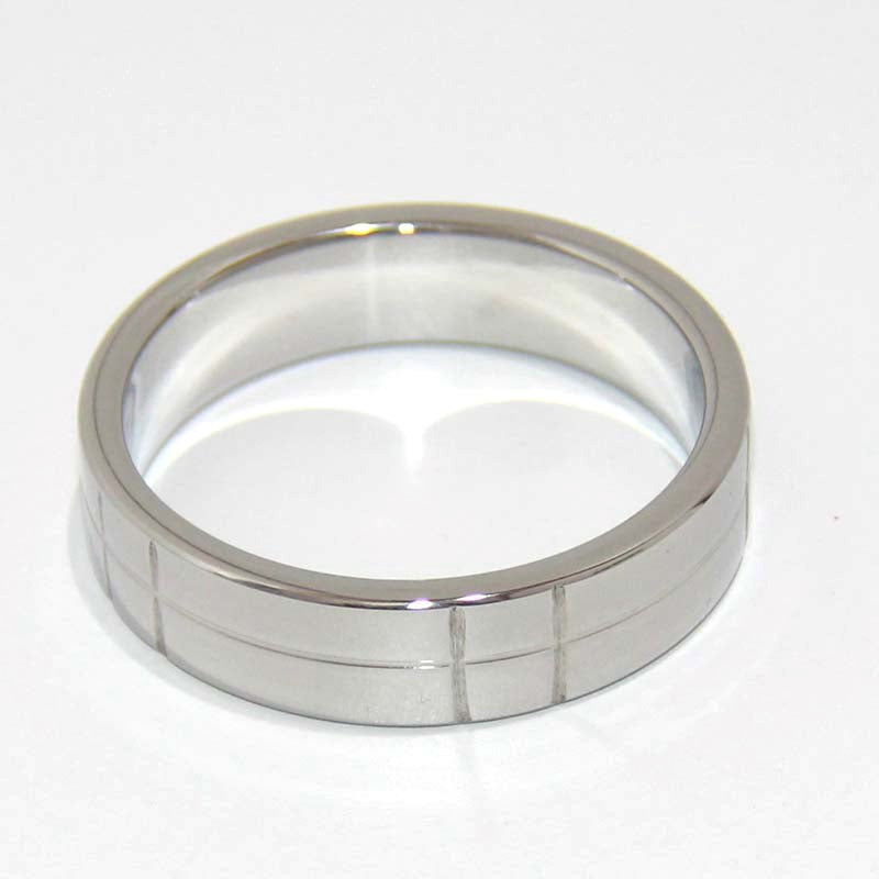 Steel Grooved Cock Ring Cock Rings