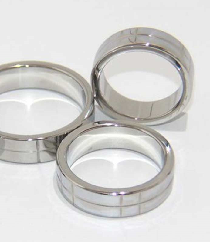 Steel Grooved Cock Ring Cock Rings