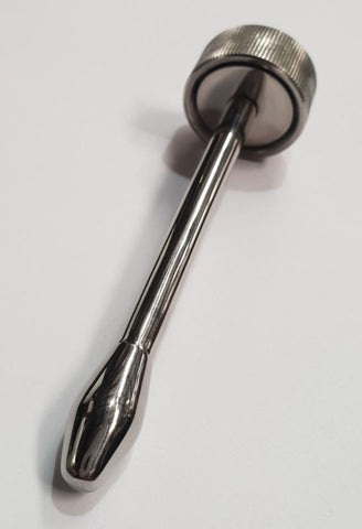 Steel Vibrating Urethral Plug Medium - Penis Plugs