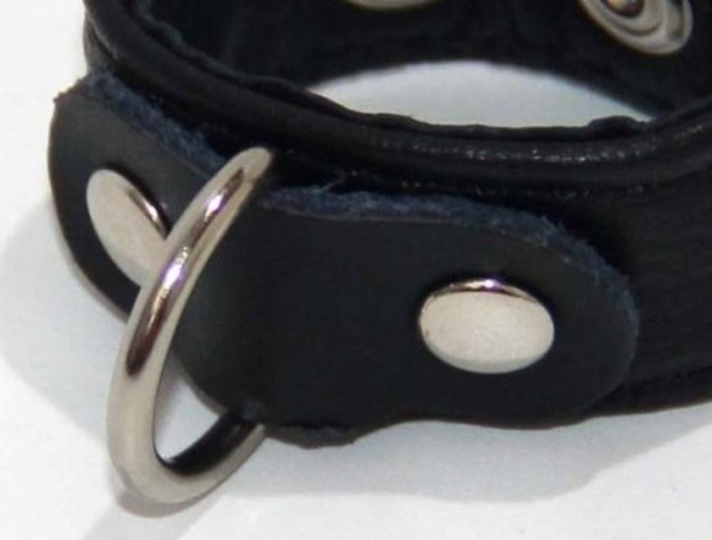 Strappy Cock Ring Leather 2 Speed Cock Rings