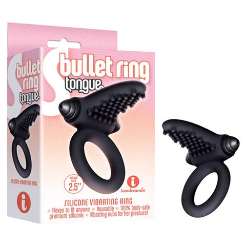 Electrifying Intimacy - Icon Brands Vibrating Pleasure Ring - Vibrating Cock Rings