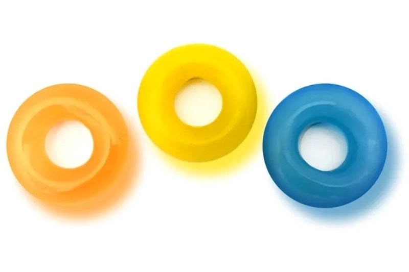 The D-Ring Glow X3 Ball and Cock Toys