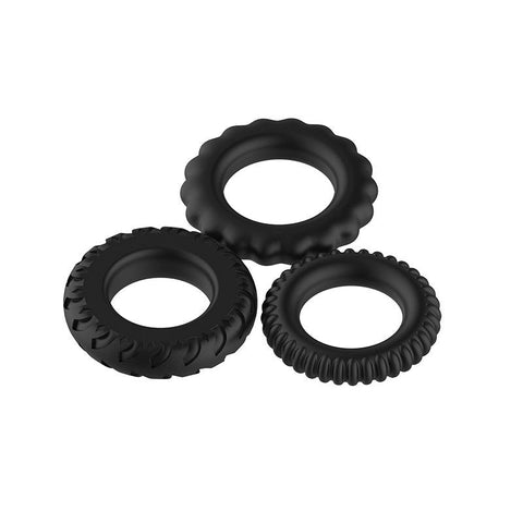 Baile Titan Cock Rings - Elevate Your Intimate Experience - Stretchy Cock Rings