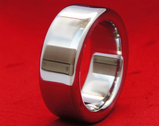 Titan Steel Wide Cock Ring - Cock Rings
