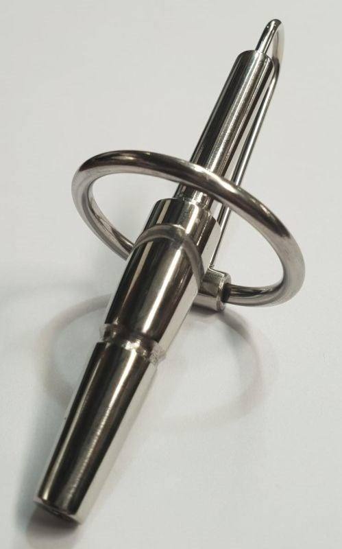 Urethral Ridged Urethral Probe With Glans Ring Penis Plugs