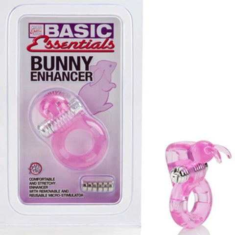 California Exotics Vibrating Bunny Enhancer Cock Ring - Cock Rings