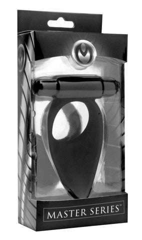 Vibro Silicone Cock Ring with Taint Teaser - Cock Rings