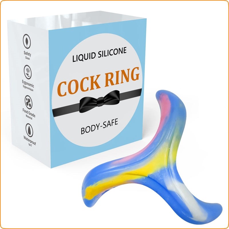 Whirlwind Silicone Cock Ring Ball and Cock Toys