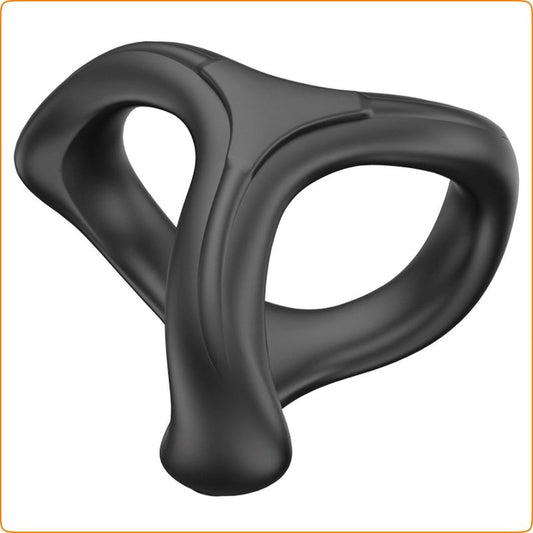 Whirlwind Silicone Cock Ring - Ball and Cock Toys