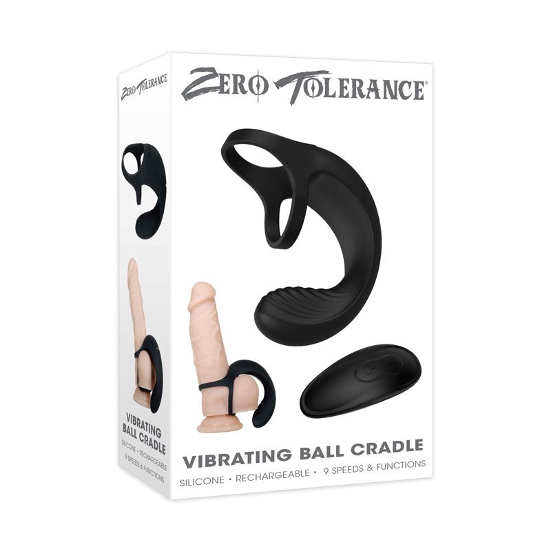 Zero Tolerance Vibrating Ball Cradle Cock Ring Vibrating Cock Rings