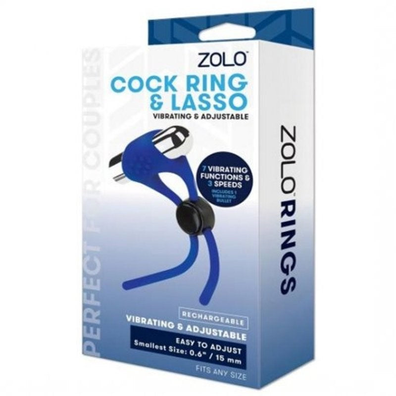 Zolo Rechargeable Cock Ring and Lasso Cock Rings