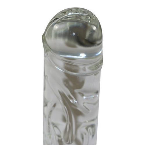 Pipedream Icicles No 40 Realistic Glass Dong - Glass Sex Toys