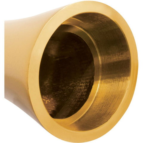 Pipedream Pure Aluminium Gold Small Vibrating Bullet - Personal Massagers
