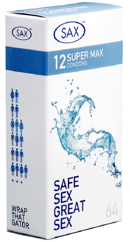 12 Super Max Condoms - Condoms