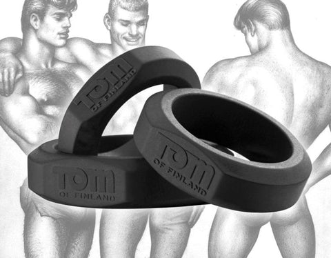 3 Piece Silicone Cock Ring Set - Cock Ring Sets