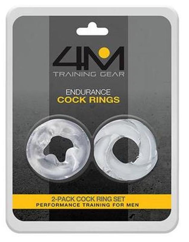 4M Endurance Cock Rings Stretchy Cock Rings