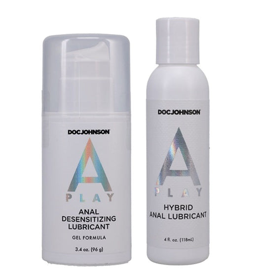 A-Play Double Down 2-Piece Set - Anal Lubes