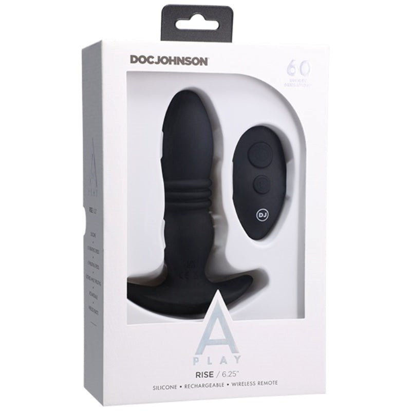 A-Play RISE Rechargeable Silicone Anal Plug with Remote Prostate Toys