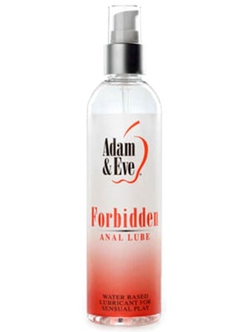 Adam & Eve Forbidden Water Based Anal Lube - Water Based Lubes