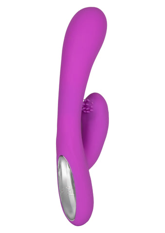 CalExotics Embrace Massaging G-Tickler Rabbit Vibe - Rabbit Vibrators