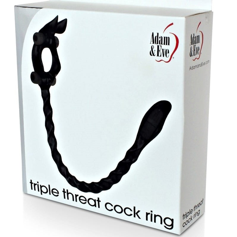 Adam & Eve Triple Threat Cock Ring Cock Rings