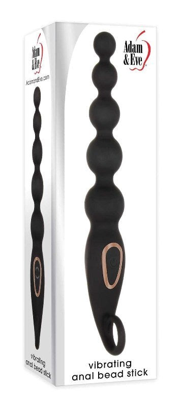 Adam and Eve Vibrating Anal Bead Stick Butt Plugs