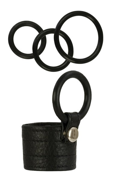 Adonis Zeus Leather Cock Ring Cock Rings