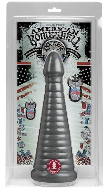 American Bombshell Rockeye Gun Metal Butt Plugs