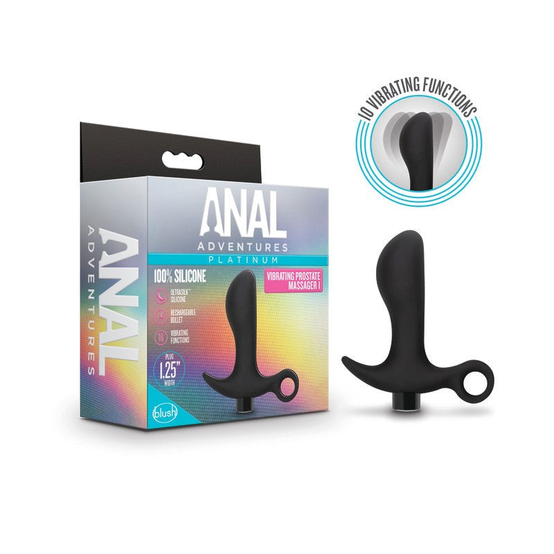 Anal Adventures Platinum Vibra Prostate Massager 1 Prostate Toys