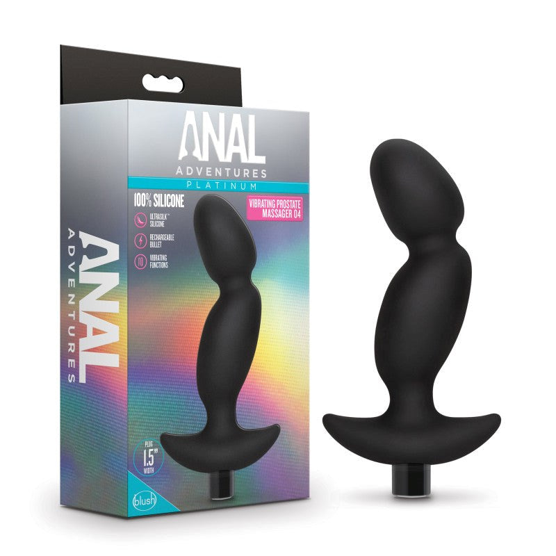 Anal Adventures Platinum Vibra Prostate Massager 4 Prostate Toys