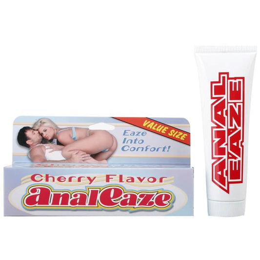 Pipedream Cherry Flavour Anal Eaze Cream - Water Based Lubes