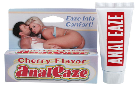 Pipedream Cherry Flavour Anal Eaze Cream - Water Based Lubes