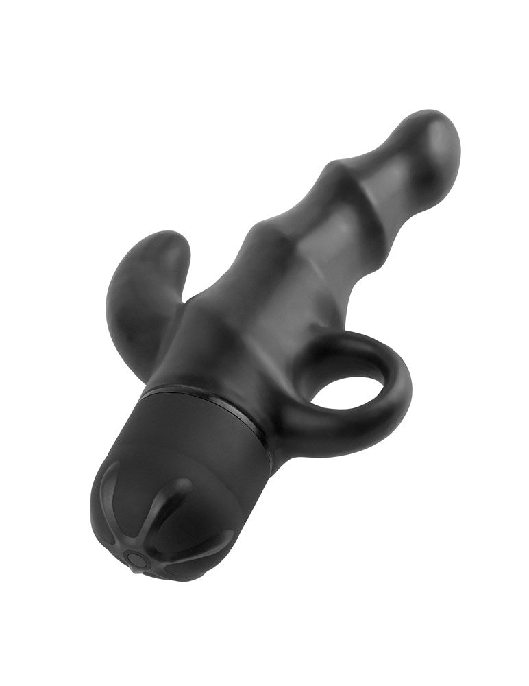 Anal Fantasy Collection Vibrating P-Spot Spiral Butt Plugs