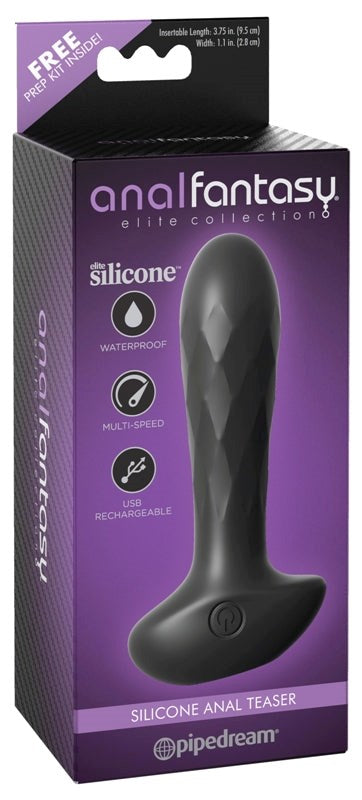 Anal Fantasy Elite Collection Silicone Anal Teaser Butt Plugs