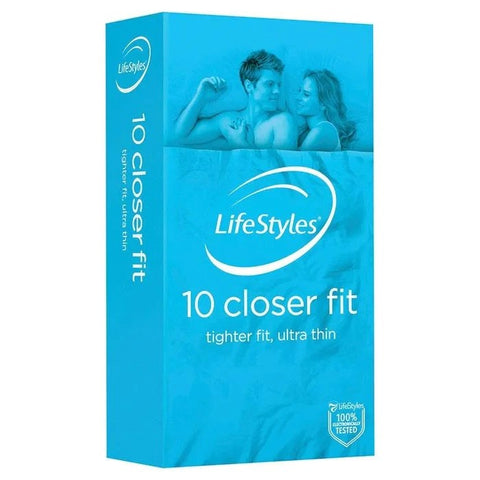 Ansell LifeStyles Closer Fit 10 pack - Condoms