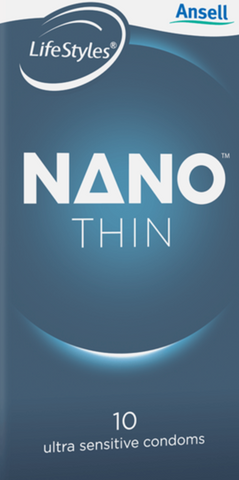Ansell Lifestyles Nano Thins 10 Pack - Condoms