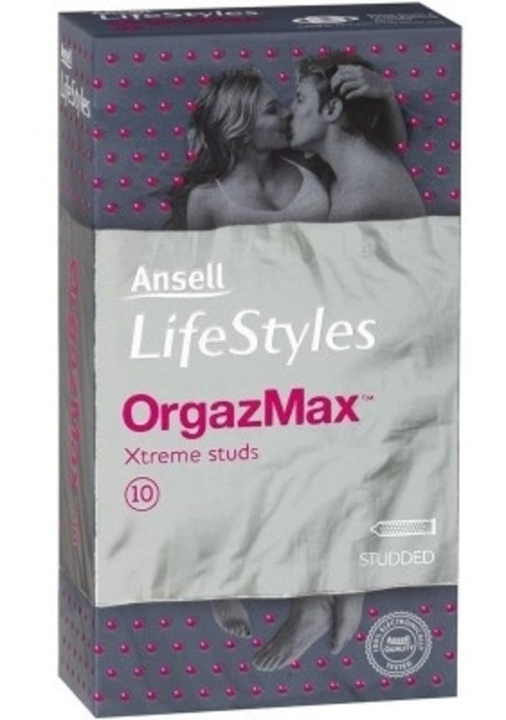 Ansell Lifestyles Orgazmax Condoms Condoms