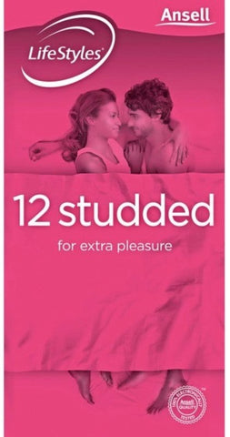 Ansell LifeStyles Studded 12 pack - Condoms