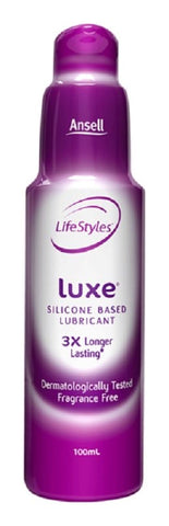 Ansell Luxe Silicone Lubricant - Silicone Based Lubes