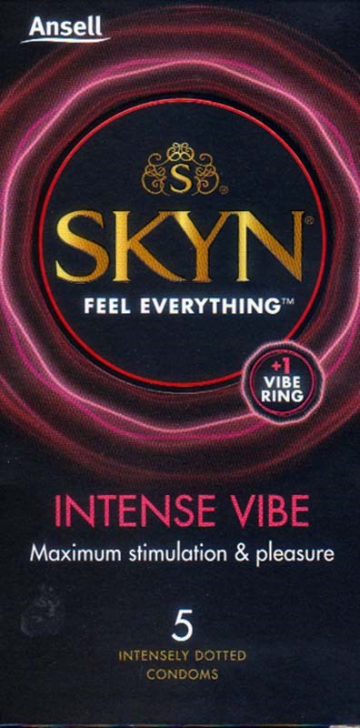 Ansell Skyn Intense Vibe Condoms Condoms