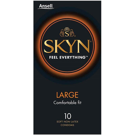 Ansell SKYN Large Non Latex Condoms 10 pack Condoms