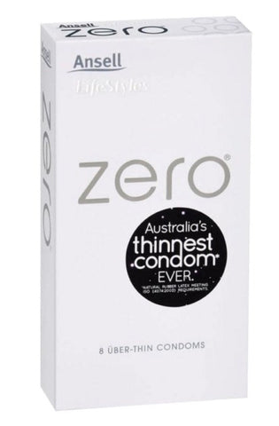 Ansell Zero Uber Thin Condoms - Condoms